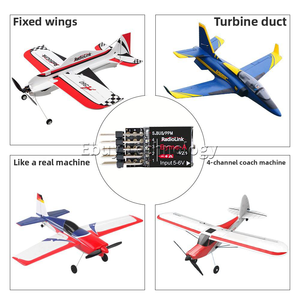 Ledi <span class=keywords><strong>Byme</strong></span> Mini RC Plastic Racing Drone Parts Control manual acrobático de un botón Modo de autoestabilización Vuelo de ala fija - Product Image 3
