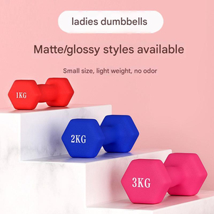 גומי צבעוני + ברזל יצוק סט ספורט משושה יצרני משקולות משושה ציוד ישיר מכירות ציוד ספורט נייד - Product Image 3