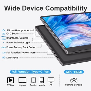 60Hz 1920*1080P FHD 15.6 inch với built-in đứng màn hình di động cho máy tính bảng bên ngoài màn hình _ & TYPE-C - Product Image 6