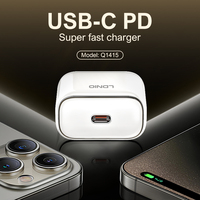 Chargeur universel de voyage LDNIO Q1415, utilisez les chargeurs d'origine pour téléphone portable, charge rapide.
