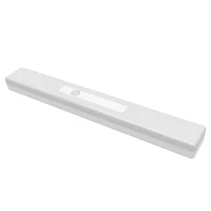 뜨거운 판매 옷장 슬림 USB 충전식 LED 모션 센서 라이트 스틱 온 마그네틱 나이트 라이트 바 297mm 실내 센서 조명 f
