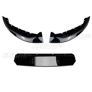 Protector de Parachoques Delantero para BMW Serie 5 G30 LCI M Sport 525i 530i 540i, Difusor, Alerón, Estilo Fibra de Carbono, 2020-2022 - Product Image 4