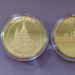 Moneda Conmemorativa Personalizada de <span class=keywords><strong>Budapest</strong></span>, Hungría, Medalla de Recuerdo de Viaje para Colección o Regalo - Product Image 1