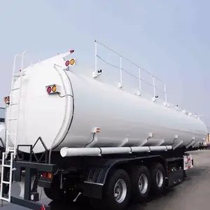 Penjualan 2024 2/3/4 AS 38000 liter tangki bahan bakar minyak Semi Trailer