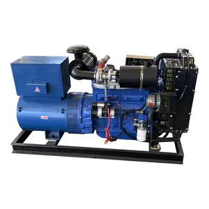 30KW 37.5KVA Open Type Diesel Generator Set Turbo Charged Low Vibration Quiet Dynamo Fuel Power Generation equipment