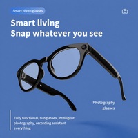Gafas Inteligentes V03-T6, 32MP, Video 1200P, Traducción en Tiempo Real, Audio Hi-Fi Abierto, Modo Dual Inalámbrico Wi-Fi, Reconocimiento de Imágenes por IA, Voz