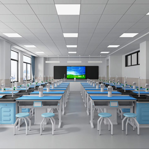 Chất lượng cao một cửa trường học & phòng thí nghiệm đồ nội thất Máy Trạm cho các lớp học hóa học bàn học để sử dụng trong phòng thí nghiệm - Product Image 1