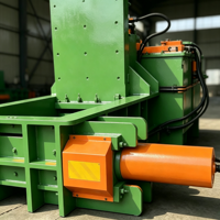 Presse à balles hydraulique horizontale pour métaux ferreux, compacteur de métaux robuste pour le recyclage des ferrailles de fer, d'acier, d'aluminium et de cuivre
