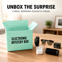 Advanced 3C Mystery Box Gegarandeerd Smart Phone 4 Willekeurige Elektronica Smartwatch TWS Oordopjes Camera Speaker Kan Tablet Inclusief Bevatten