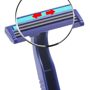 Maquinilla De Afeitar Desechable Mannen Twin Blade Wegwerp Dubbele Rand Veiligheid Scheren Scheermes - Product Image 3