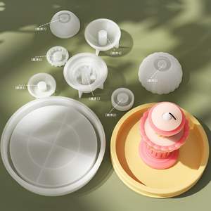 Besafe Bougies d'aromathérapie Moules <span class=keywords><strong>en</strong></span> résine Cirque Gypse Bougeoir Plateau Ensemble Empilable Souhaitant <span class=keywords><strong>Piscine</strong></span> Silicone Moules ensembles - Product Image 5