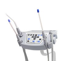 SÉCURITÉ implant fauteuil dentaire chaise d'unité dentaire de haute qualité avec grande boîte latérale et grand plateau