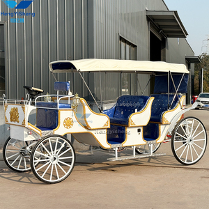 Nuevo carruaje eléctrico tirado por caballos con 4 ruedas para transporte Especial de Turismo - Product Image 6
