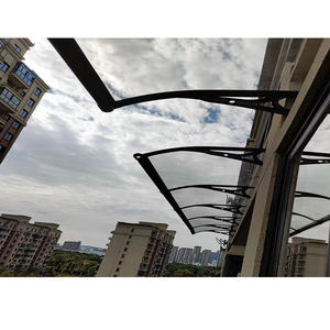 Auvent de pluie extérieur en polycarbonate pour fenêtre, abri de jardin, auvent pour balcon - Product Image 5
