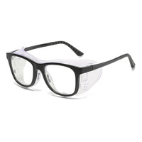 Nouvelles lunettes de protection surdimensionnées pour adultes, avec monture TR, en silicone souple, anti-pollen, coupe-vent et anti-lumière bleue