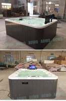 Bain à remous chinois à vendre pas cher, spa extérieur, jacuzzi, 4 personnes, baignoire en acrylique de luxe, hydromassage sexy, Balboa Hottub