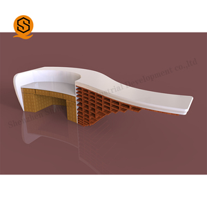 Fantaisie commerciale <span class=keywords><strong>de</strong></span> <span class=keywords><strong>comptoir</strong></span> d'accueil réception simple conceptions <span class=keywords><strong>de</strong></span> <span class=keywords><strong>comptoir</strong></span> - Product Image 2