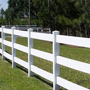 Valla de PVC de 3 Rieles para Ganado, Caballos, <span class=keywords><strong>Rancho</strong></span>, Color <span class=keywords><strong>Blanco</strong></span> - Product Image 5