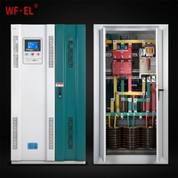 Stabilisateur de tension automatique intelligent triphasé AC WF.EL 400KVA SVC en cuivre à haute efficacité et haute puissance avec servomoteur compensateur