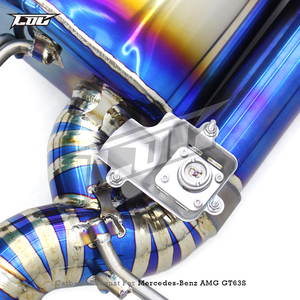 Tuyaux d'échappement Boska Factory Valve pour Mercedes-Benz AMG GT63/GT63S 4.0T 2019-2023, silencieux catback haute performance en titane - Product Image 4