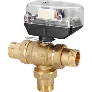 1 \ "Válvula de piezas de sistemas HVAC motivados de 3 vías - Product Image 1