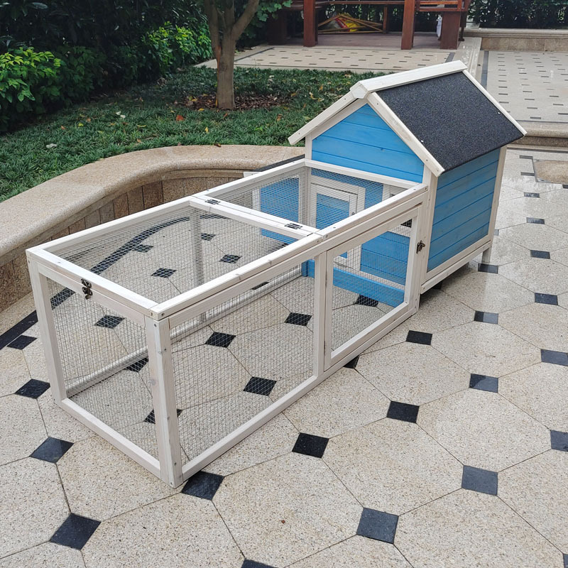 chicken house with run