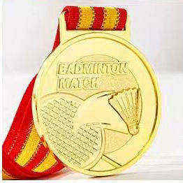 Medalla Deportiva Personalizada de Aleación de Zinc, Diseño Propio del Fabricante, en Oro, Plata o Bronce, con Cinta - Product Image 6