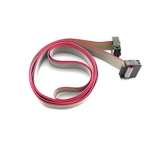 Kabel pita datar 2.54mm Pitch 2 baris 10 Pin betina Ke betina kabel konektor pita IDC - Product Image 1