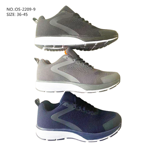 Chaussures de sport pour hommes de grande taille <span class=keywords><strong>Huarache</strong></span> avec logo de marque personnalisé chaussures de course décontractées éclairées antidérapantes augmentant la hauteur du tricot à la mouche - Product Image 4