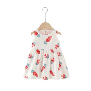 Vestidos de Verano para Niñas Pequeñas, Ropa Infantil sin Mangas, Vestido de Niña con Estampado de Flores, Vestidos de Cumpleaños para Niñas - Product Image 3