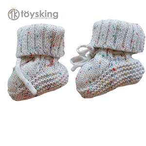 Calcetines <span class=keywords><strong>de</strong></span> Bebé <span class=keywords><strong>de</strong></span> Algodón Tejidos <span class=keywords><strong>a</strong></span> Crochet, Talla 0-12 Meses, Zapatos <span class=keywords><strong>de</strong></span> Cuna Tejidos, Botines, Zapatos y Accesorios para Niños - Product Image 6