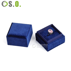 Caja de Almacenamiento de Joyas de Terciopelo Premium con Forro Suave, Colección de Joyas, Soporte Personalizado para Marcas de Joyería al por Mayor y Minoristas de Lujo - Product Image 5