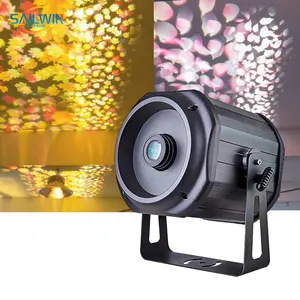 LED 고보 로고 프로젝터 200W 300w 100w IP65 DJ 조명 LED 물결 물결 물결 물결 물결 조명 무대 효과 공원 정원 프로젝트 풍경