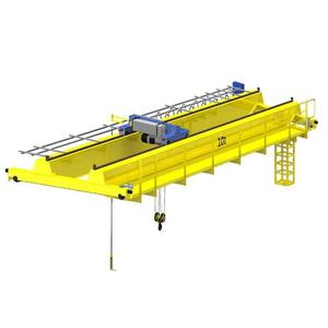 Grúa de puente doble personalizada de fábrica, 5 toneladas, 10 toneladas, 20 toneladas, 30 toneladas, equipos de construcción de servicio pesado, <span class=keywords><strong>puentes</strong></span> de grúa para taller - Product Image 6
