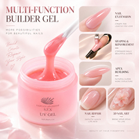Gel dur Orchid Fox pour extension d'ongles, gel UV de construction solide amovible pour extension d'ongles