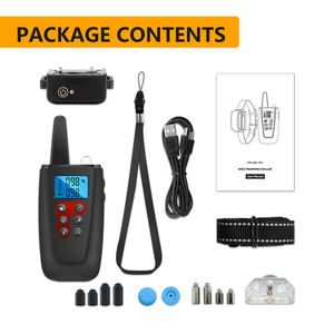 Personalizado en plástico ignífugo Un año de garantía <span class=keywords><strong>collar</strong></span> de entrenamiento eléctrico para perros y <span class=keywords><strong>collar</strong></span> antiladridos - Product Image 6