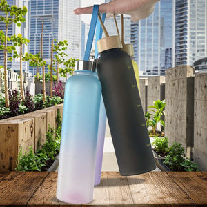 कस्टम 1000 मिलीलीटर खेल प्लास्टिक प्रोटीन शेकर बोतल बीपीए के लिए जिम और आउटडोर के लिए मुफ्त - Product Image 6