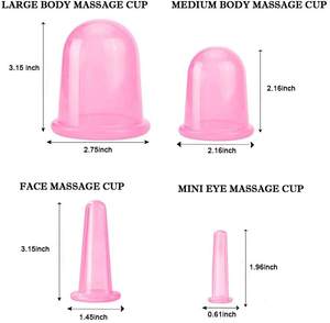 Hete Verkoop Gezondheid 7 In 1 Massage Siliconen Cupping Huishoudelijke Absorptie Pot Siliconen Cupping Set - Product Image 2