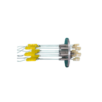 Raccord de transition multipoints pour thermocouple à montage sur bride |   Assure une étanchéité parfaite et des mesures stables |   pour four à vide/à pression