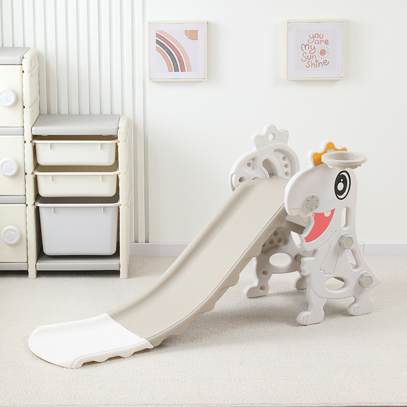 Glissière blanc cassé de taille moyenne [longueur de glissière 86 cm]
