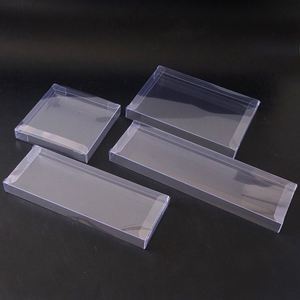 Maßgeschneiderte Klare PVC <span class=keywords><strong>PET</strong></span> Kunststoff-Verpackungsboxen Faltbare Acetat-Schachtel Transparente Geschenkboxen für Parfüm Babyparty Weihnachten - Product Image 2