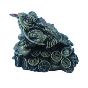 6英寸大小的风水动物钱蟾蜍 - Product Image 1