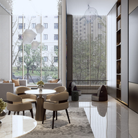Nordic Luxury Leather Dining Home Modernes Restaurant Hotel Holz restaurant Esszimmers tuhl