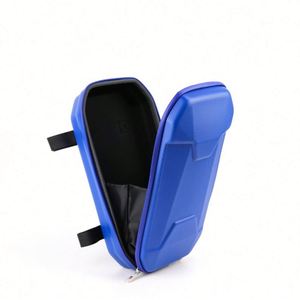 Estuche de Almacenamiento para Bicicleta o Scooter, Impermeable, Bolsa para Cuadro Delantero, Azul, Carcasa Rígida, Portátil, de EVA - Product Image 6