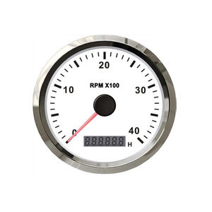 Nuevo Tacómetro Marino VIT IP67 Resistente al Agua de 85 mm con Horómetro LCD de 0-4000 RPM, Medidor Digital para Motor de Barco - Product Image 1