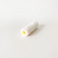 Mini rouleau à peinture DIY de 4 pouces en nylon polyamide avec revêtement antidérapant résistant aux solvants pour la pose de revêtements de sol et les peintures époxy