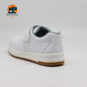 <span class=keywords><strong>Scarpe</strong></span> da Lavoro Bianche con Velcro per Ospedale, <span class=keywords><strong>Ristorazione</strong></span> o Pulizie, Tomaia in Microfibra, <span class=keywords><strong>Scarpe</strong></span> <span class=keywords><strong>Antinfortunistiche</strong></span> Rocky Buffalo - Product Image 5