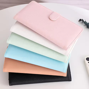 Cartera Delgada de Cuero PU Más Vendida para Mujer, 6 Colores Disponibles, Estilo Elegante para Dama, Fundas/Clutch <span class=keywords><strong>Hobonichi</strong></span> Weeks Mega - Product Image 2