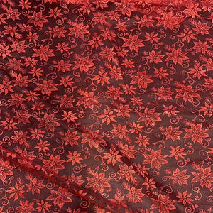 <span class=keywords><strong>Tulle</strong></span> glitterato con motivo floreale <span class=keywords><strong>rosa</strong></span> per abito da sposa - Product Image 4