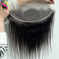 Cabello Humano Remy 4x4 13x4 con Cutícula Alineada Pre-Pluck, Cierre y Frontal de Encaje HD Transparente Suizo en Forma de T